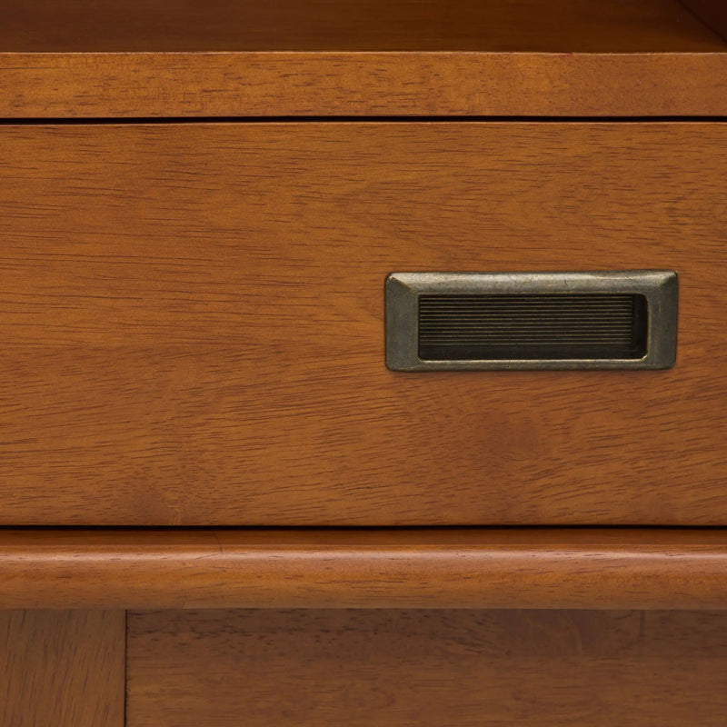 Draper - Mid Century Wide Bookcase And Storage Unit by Unique Piece Furniture