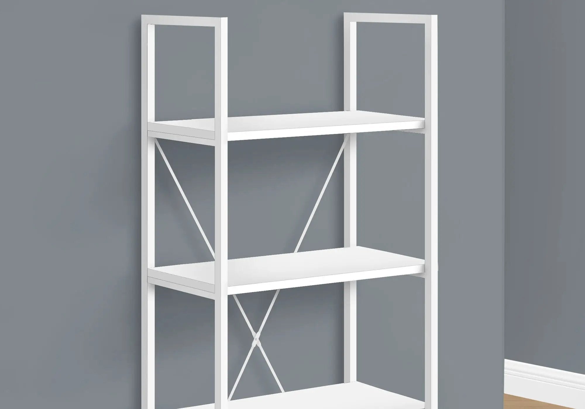 Bookshelf, Bookcase, 4 Tier, Office, Bedroom, Contemporary, Modern by Unique Piece Furniture