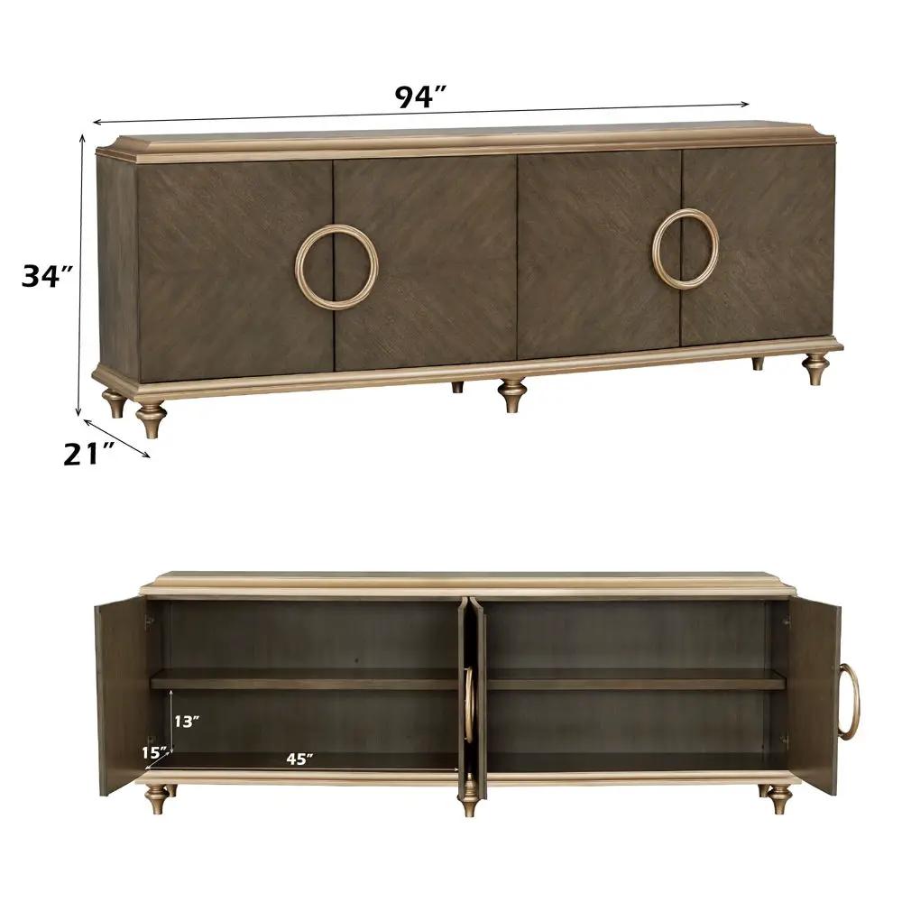 Ashtin - Console Cabinet - Brown by Unique Piece Furniture