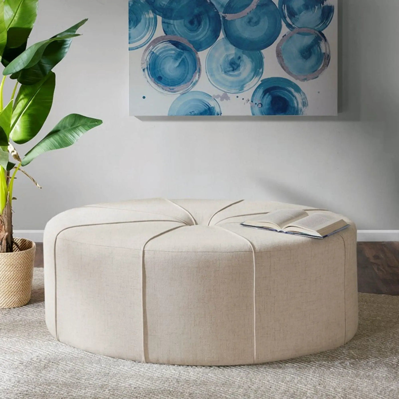 Modern Style Large Cocktail Ottoman by HouseOfZazla