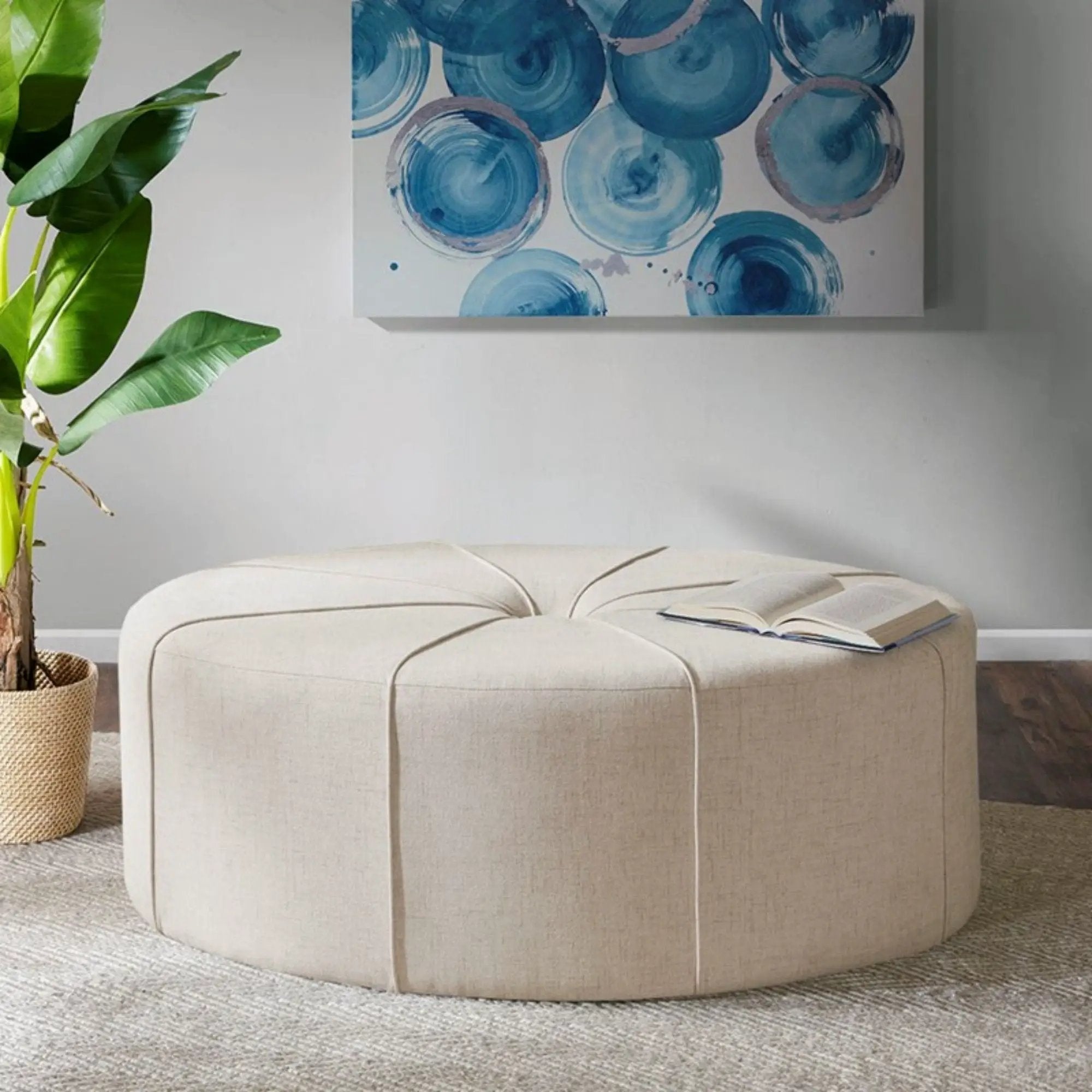 Modern Style Large Cocktail Ottoman by HouseOfZazla