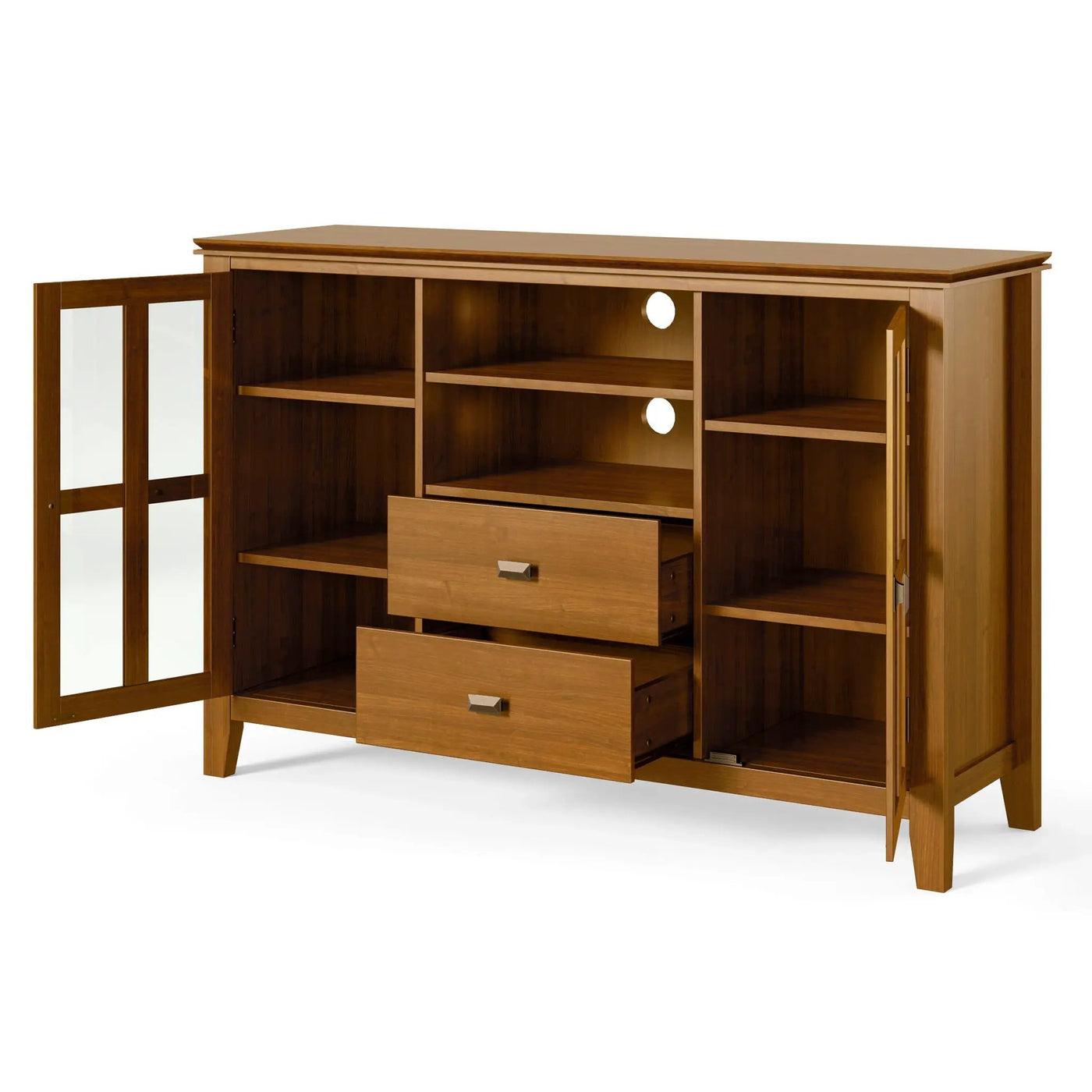 Artisan - Handcrafted, Tall TV Media Stand by HouseOfZazla
