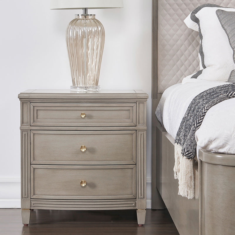 Dauphin - 3 Drawer Accent End Table by HouseOfZazla