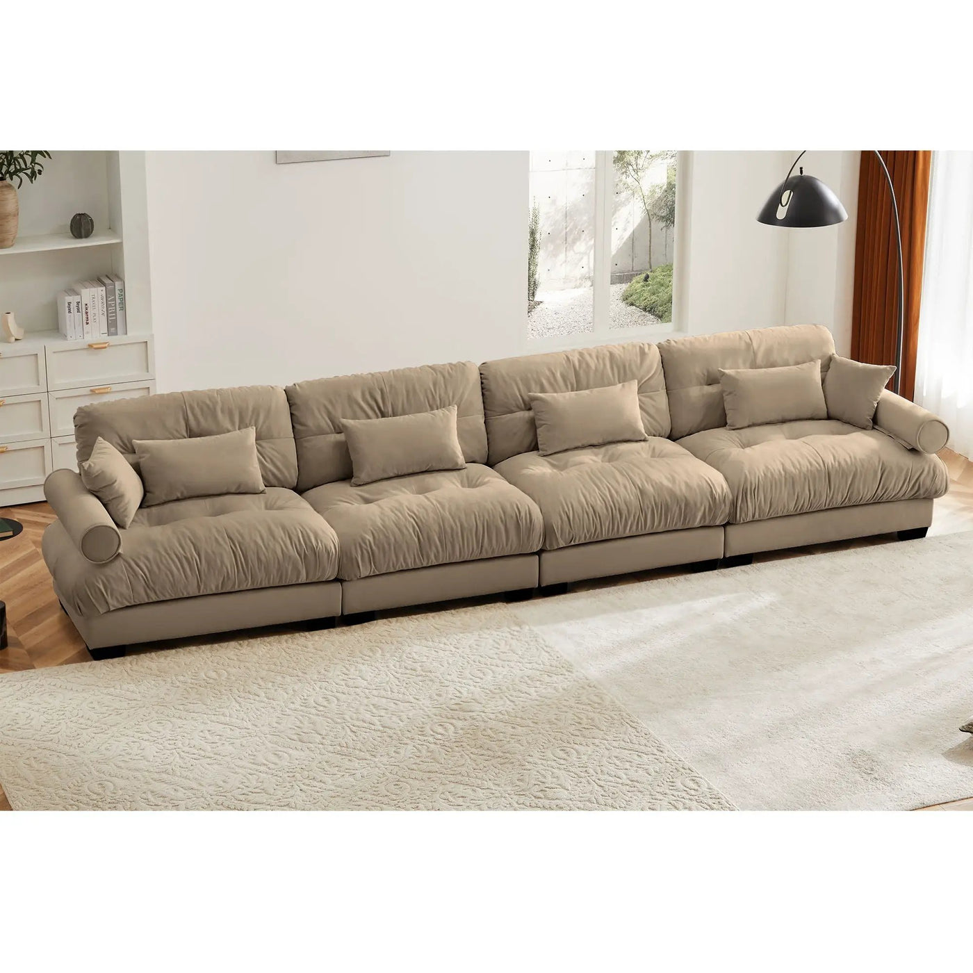 Super Comfort Oversized Modular Sectional Sofa by HouseOfZazla