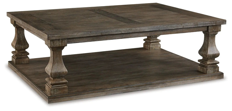 Johnelle - Rectangular Cocktail Table - Gray by Unique Piece Furniture