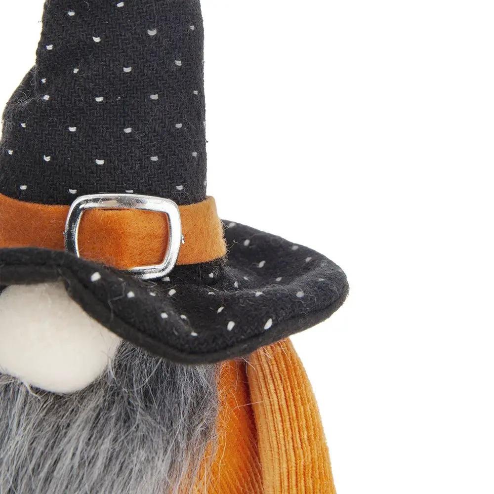 Standing Gnome With Gnome & Holding Banner, For Halloween Decor by HouseOfZazla