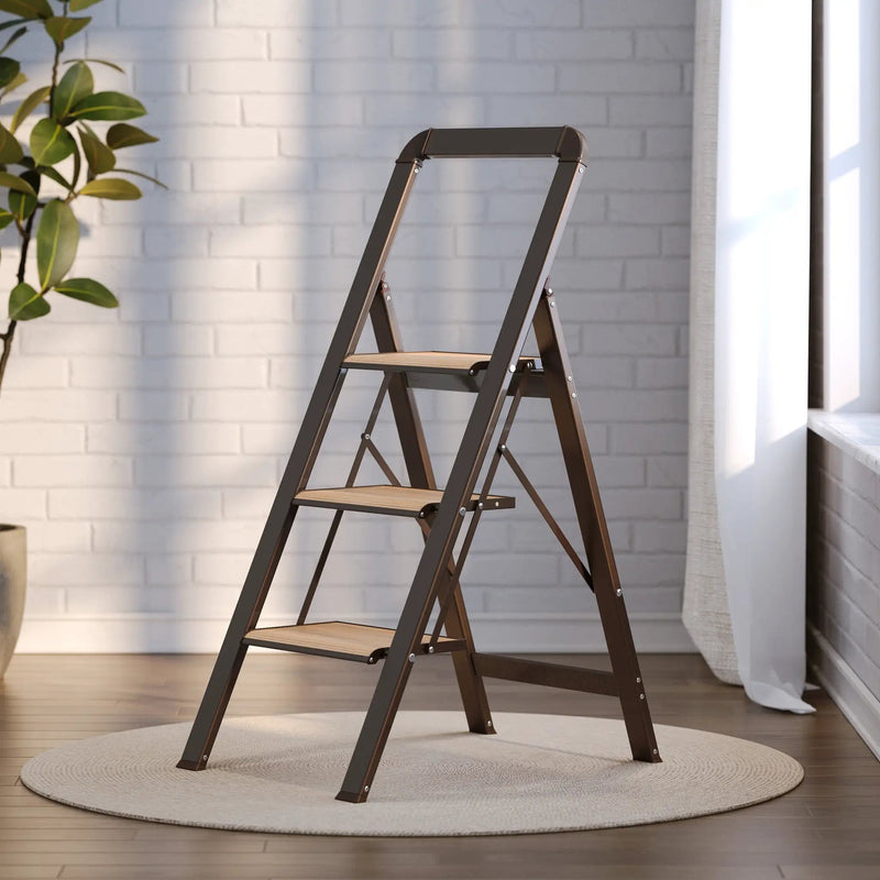3 Step Ladder Folding Step Stool by HouseOfZazla