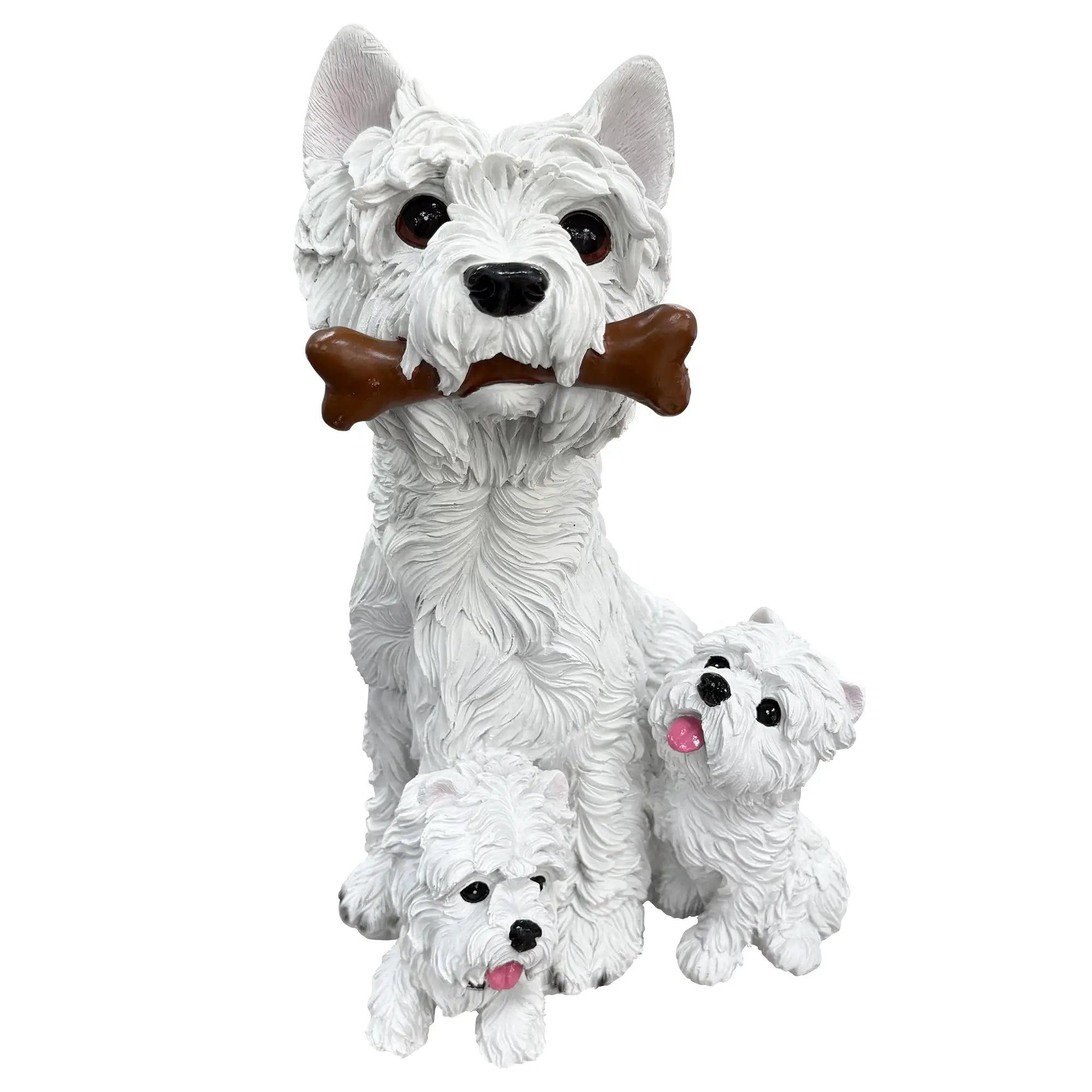 Set of 3 West Highland Statues & Sculptures by HouseOfZazla