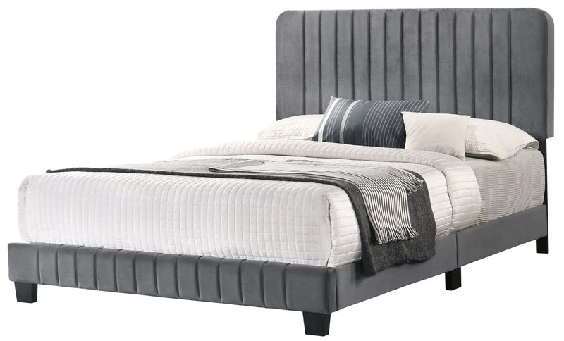 Channel Tufted Bed by Unique Piece Furniture