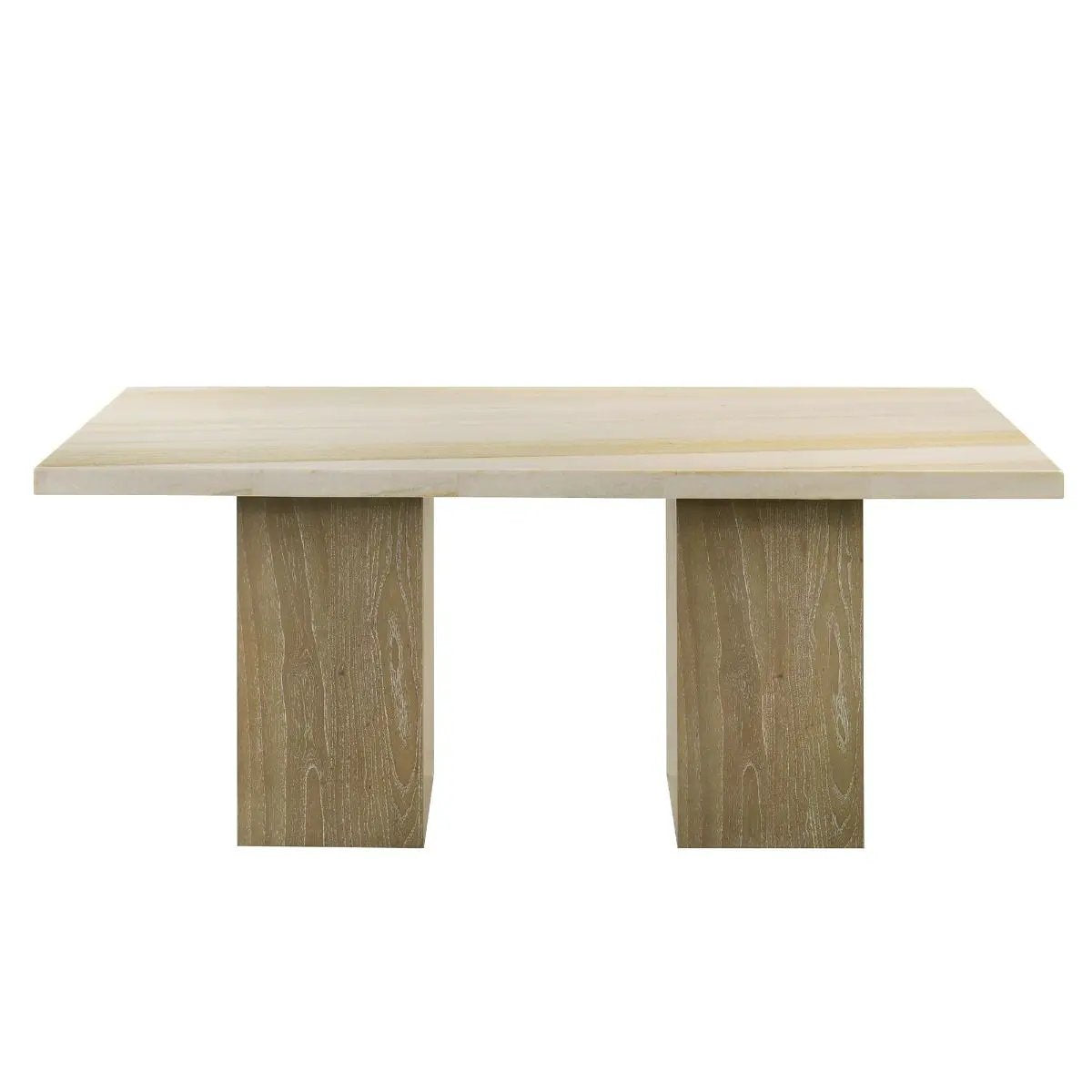Olinda - Dining Table With Natrual Marble Top - Natrual by Unique Piece Furniture