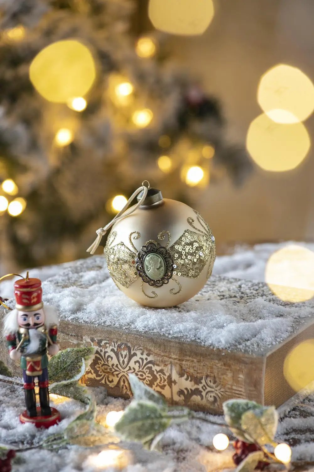Decorative Hanging Ball Christmas Tree Ornaments For Holiday Decorations (Set of 6) by HouseOfZazla