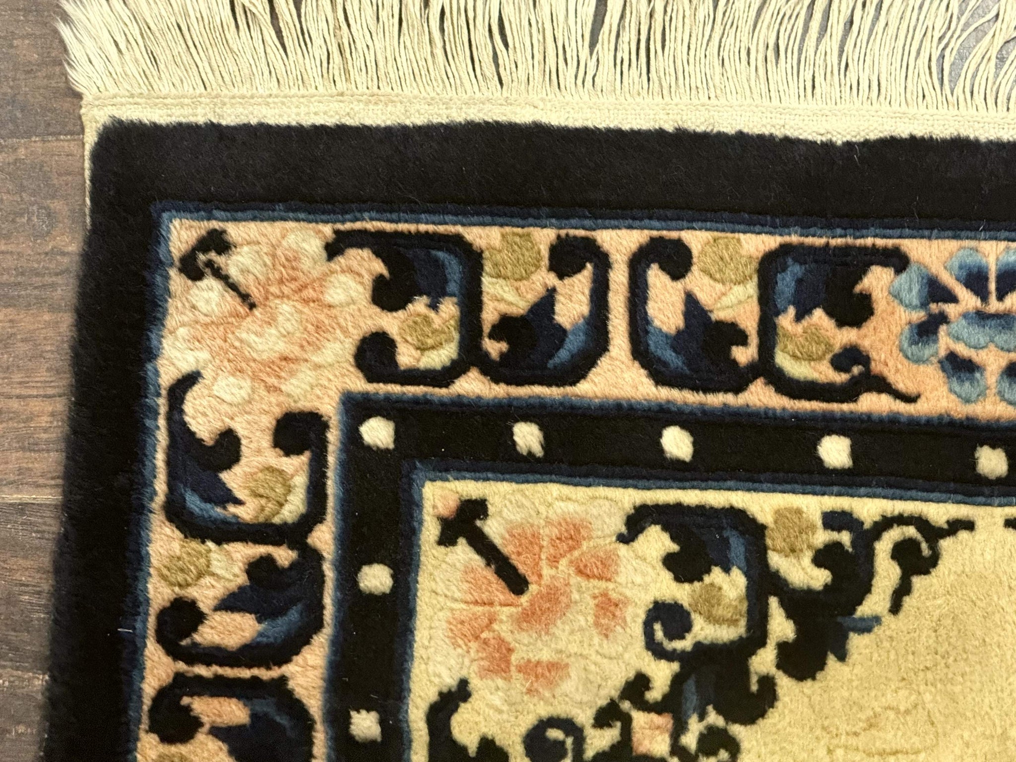 Chinese Peking Rug 2x3, Small Chinese Wool Carpet by Jewel Rugs
