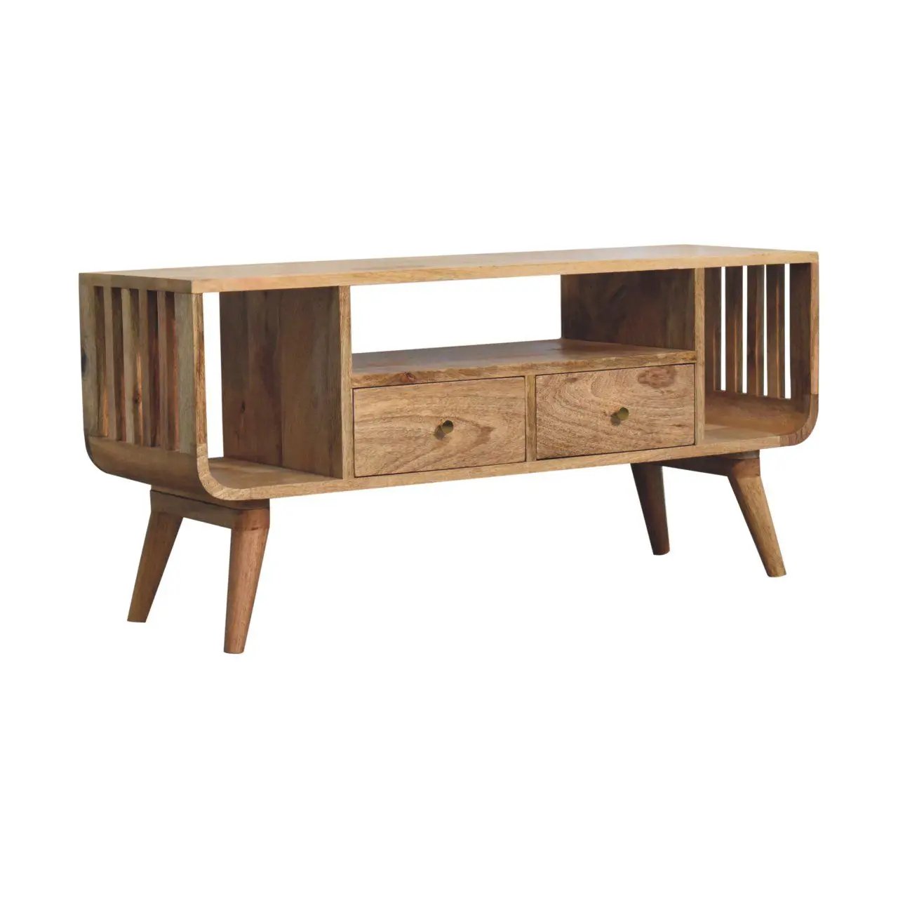 Soba - Multi Media Unit - Brown by HouseOfZazla