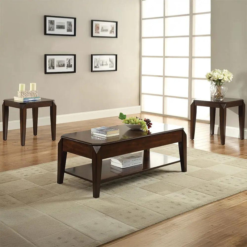 Docila - Coffee Table With Lift Top - Walnut by Unique Piece Furniture