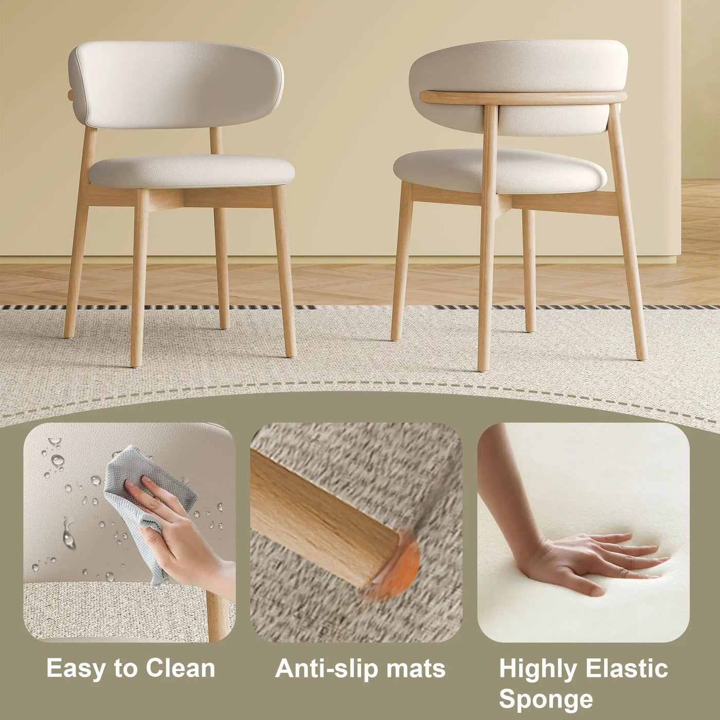 Mid-Century Modern Dining Chair (Set of 2) by HouseOfZazla