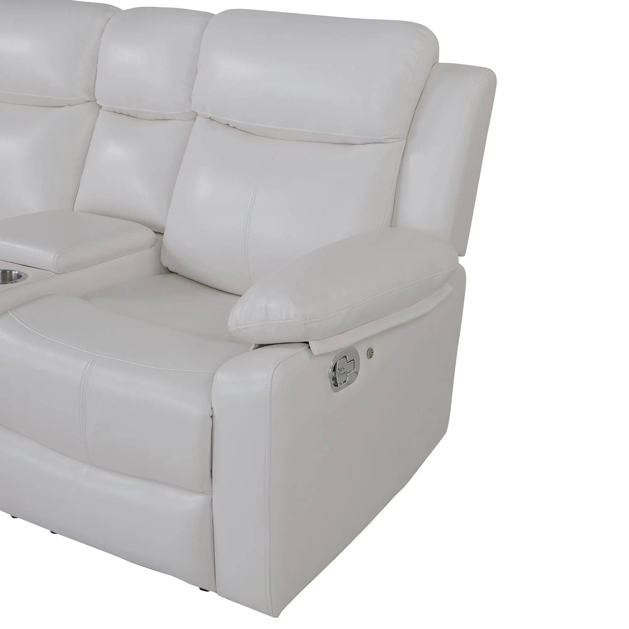 Sectional Sofa With Recline And Storage by Unique Piece Furniture