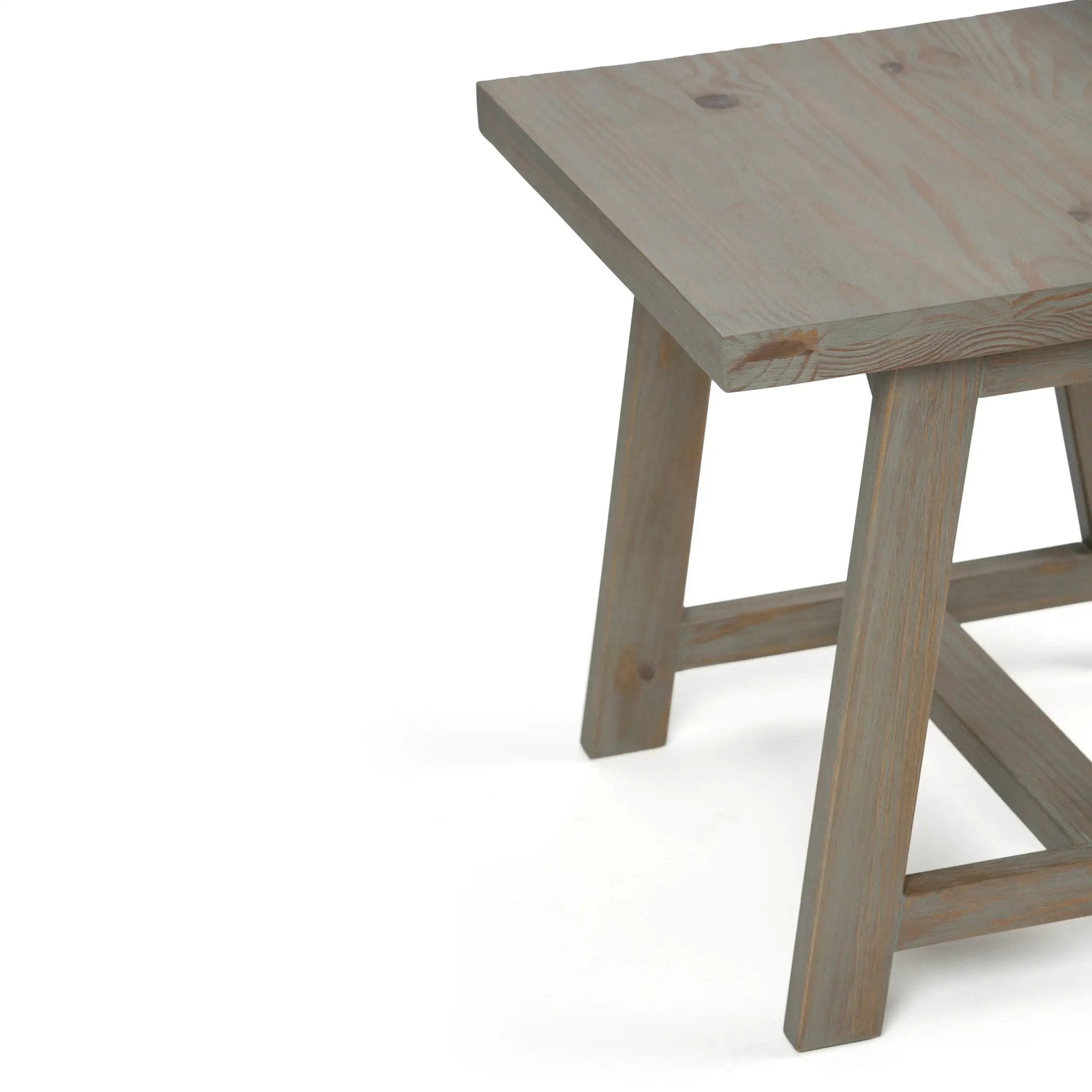 Sawhorse - Handcrafted End Table by HouseOfZazla