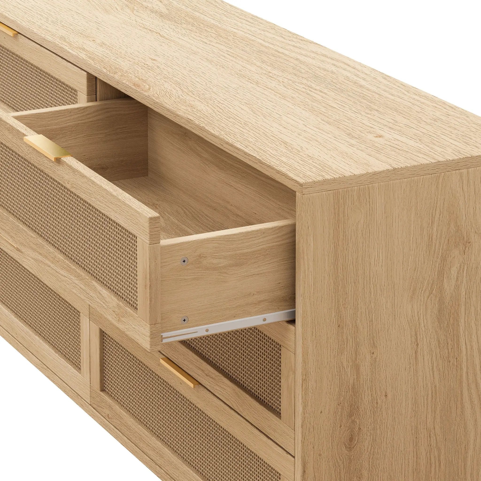 6 Drawer Storage Modern Cabinet For Bedroom by Unique Piece Furniture