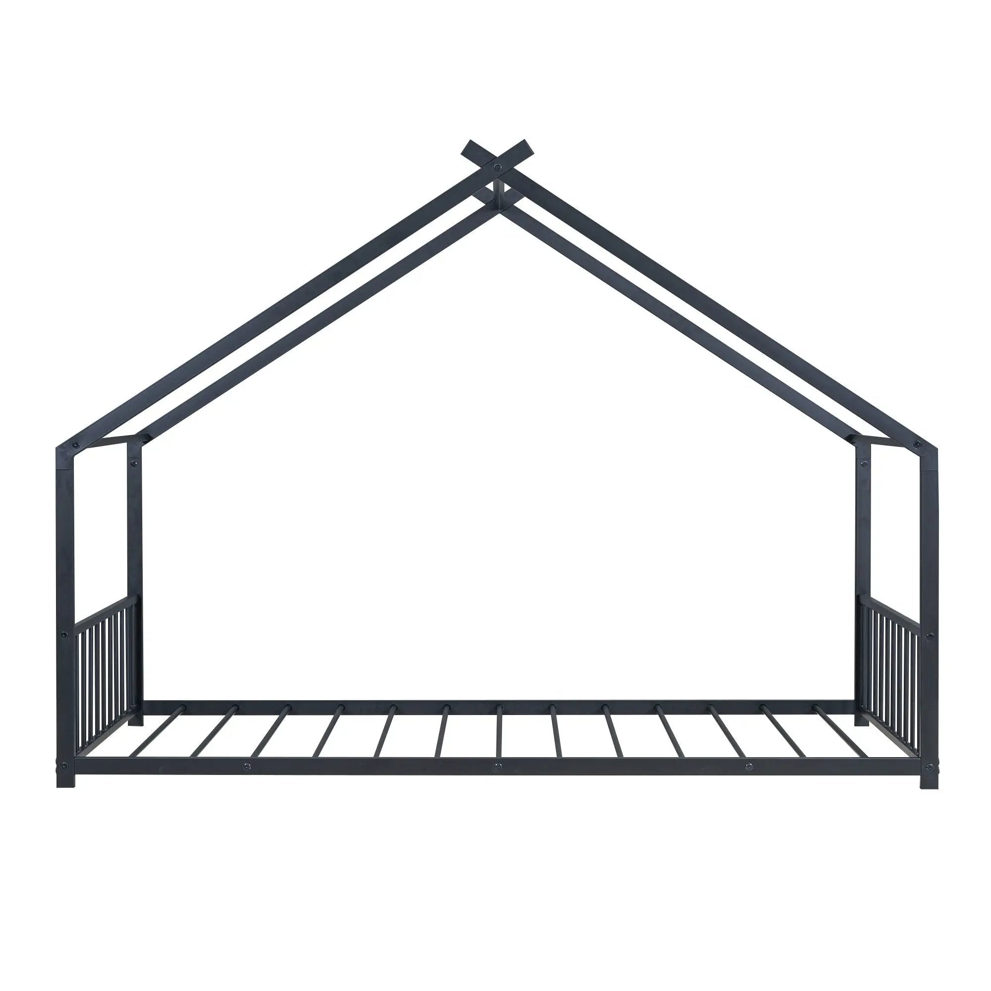 Metal House Bed by HouseOfZazla