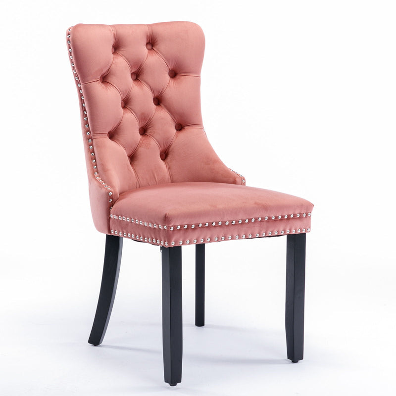 Nikki - High-End Tufted Dining Chair (Set of 2) by HouseOfZazla