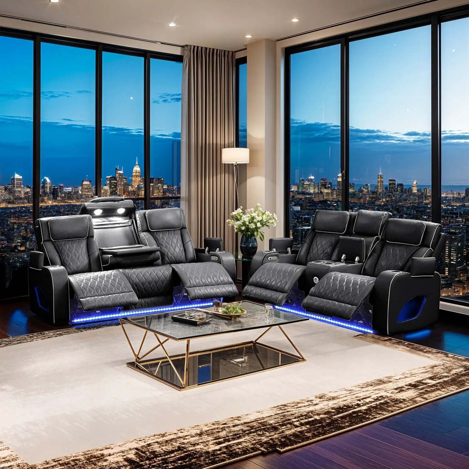 Fortuner - Power Reclining Living Room Set by HouseOfZazla