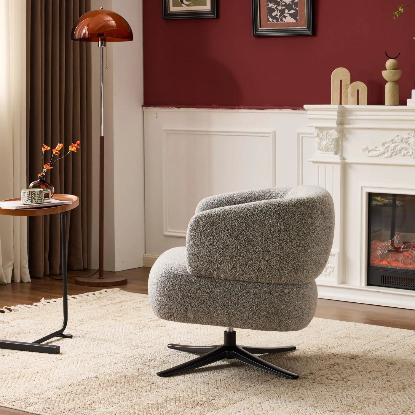 Cuddle Style Leisure Swivel Sofa Chair by HouseOfZazla