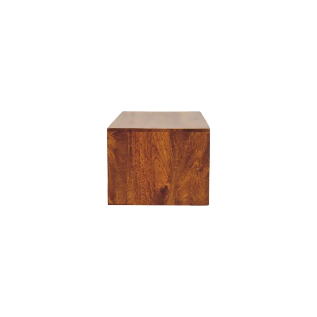 Lunar - 2 Drawer Wall Mounted Media Unit - Brown by HouseOfZazla
