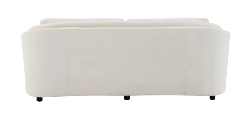 Mariko - Linen Sofa With 2 Toss Pillows - Beige by Unique Piece Furniture