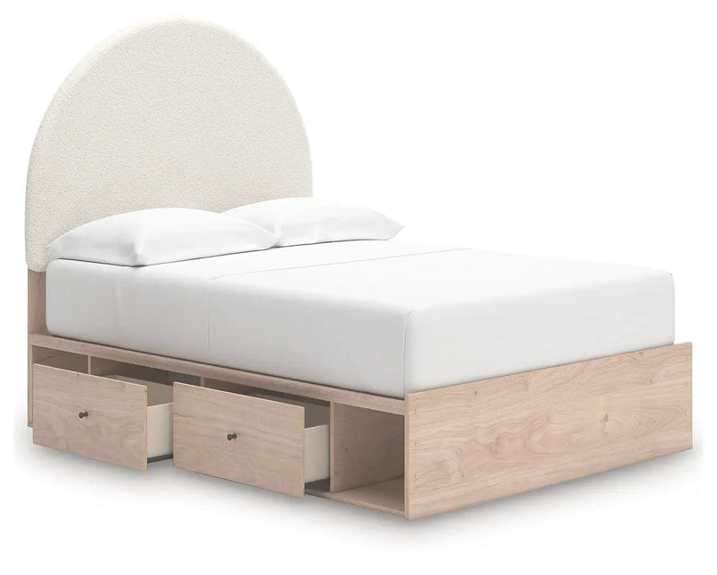 Arloster - Upholstered Panel Bed by Unique Piece Furniture