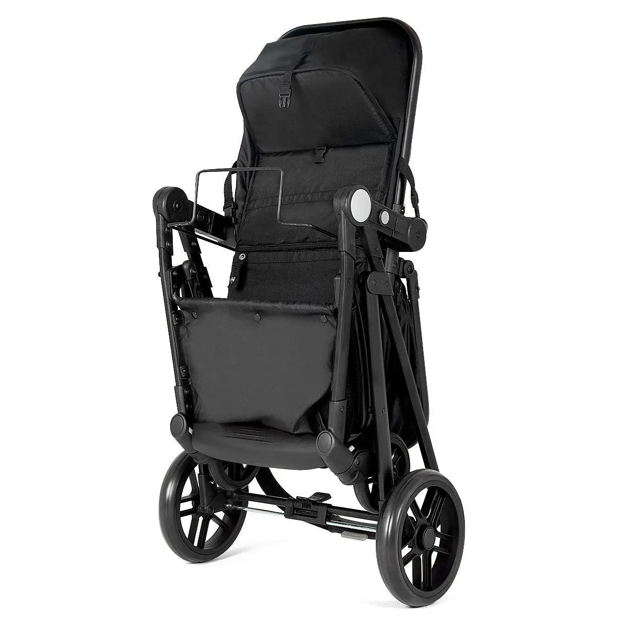 2-in-1 Foldable Pushchair Newborn Infant Baby Stroller by DirectDeals