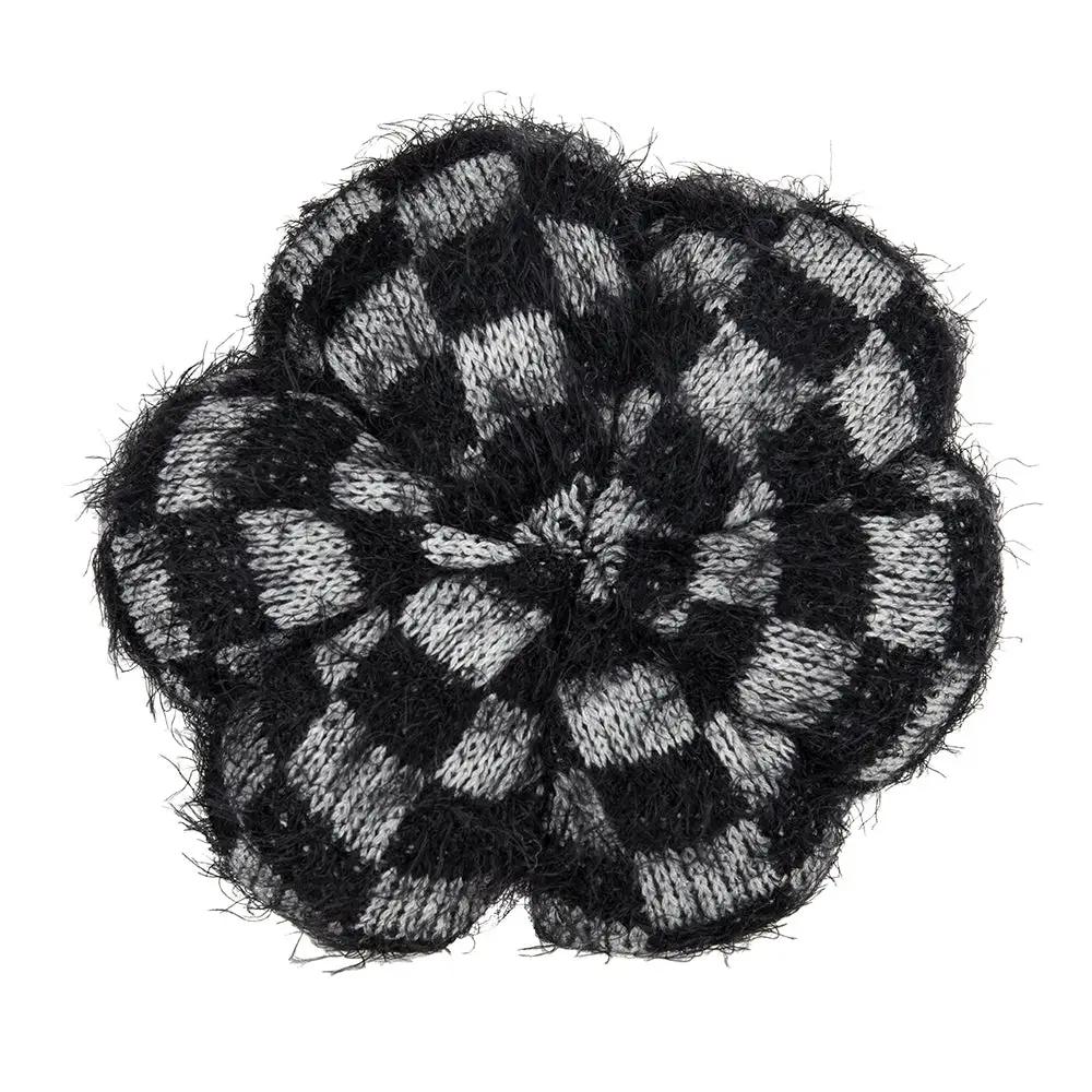 Set of 2 Fabric Black Pumpkins by HouseOfZazla