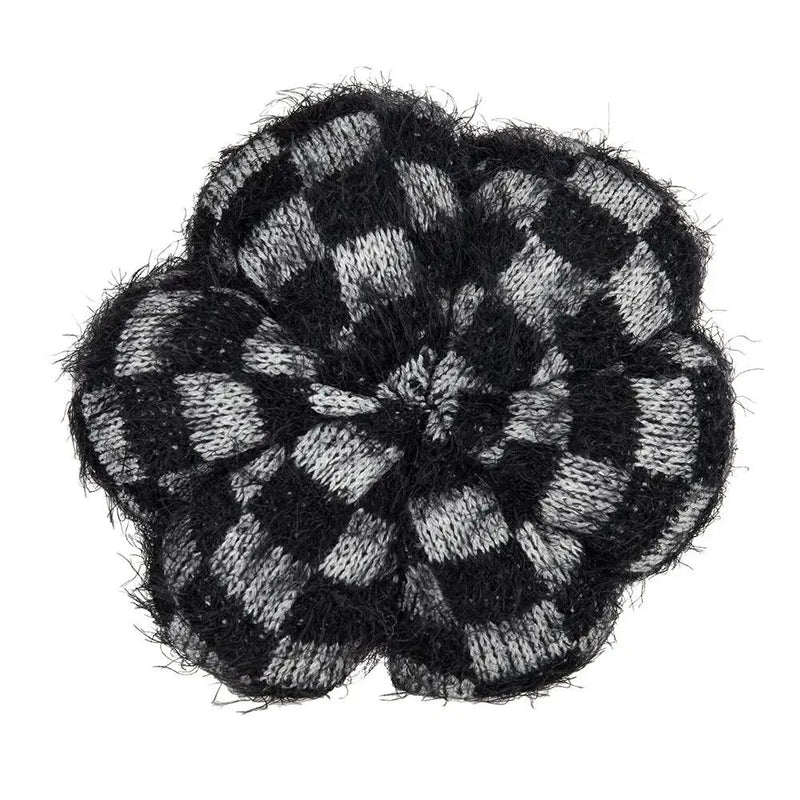 Set of 2 Fabric Black Pumpkins by HouseOfZazla