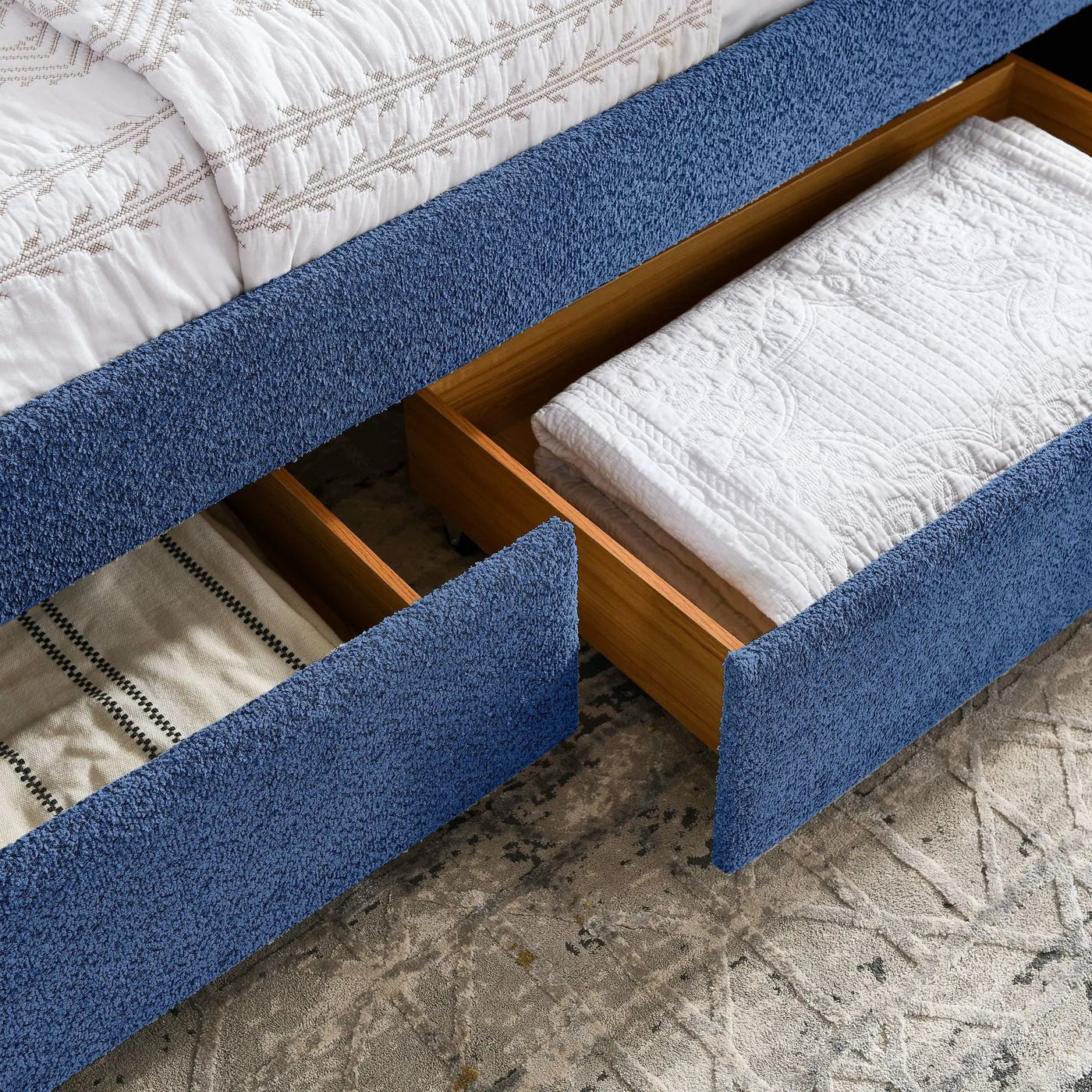 Upholstered Daybed & 2 Drawers by Unique Piece Furniture