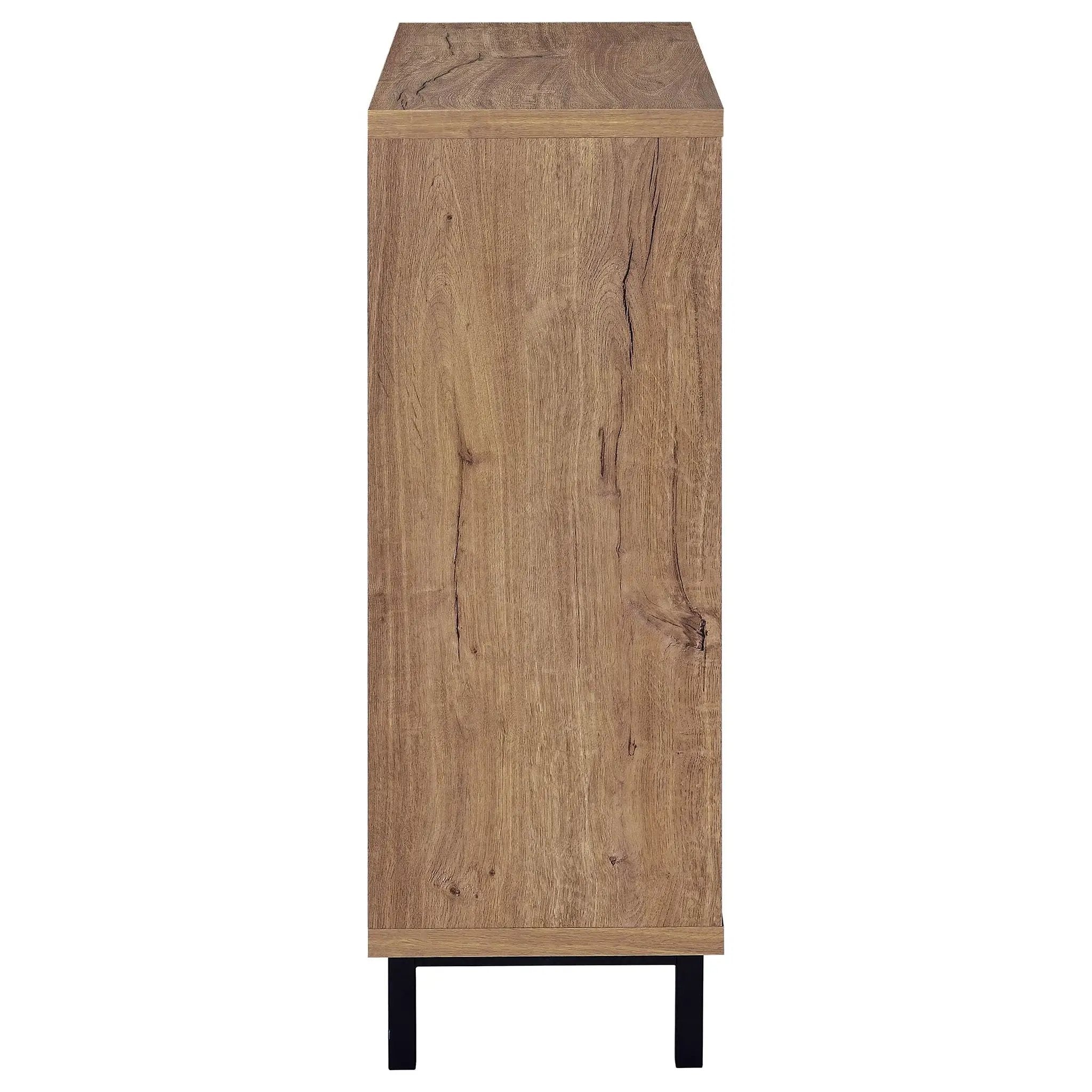 Stagg - 2 Door Shoe Storage Cabinet - Natural by HouseOfZazla