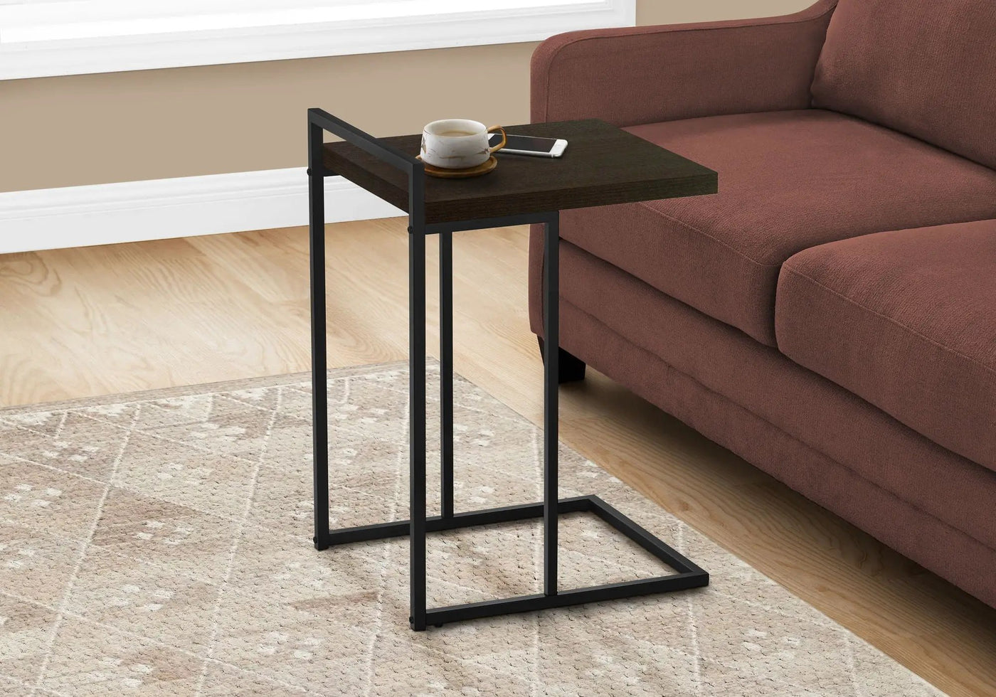 Accent Table, C - Shaped, Versatile by HouseOfZazla