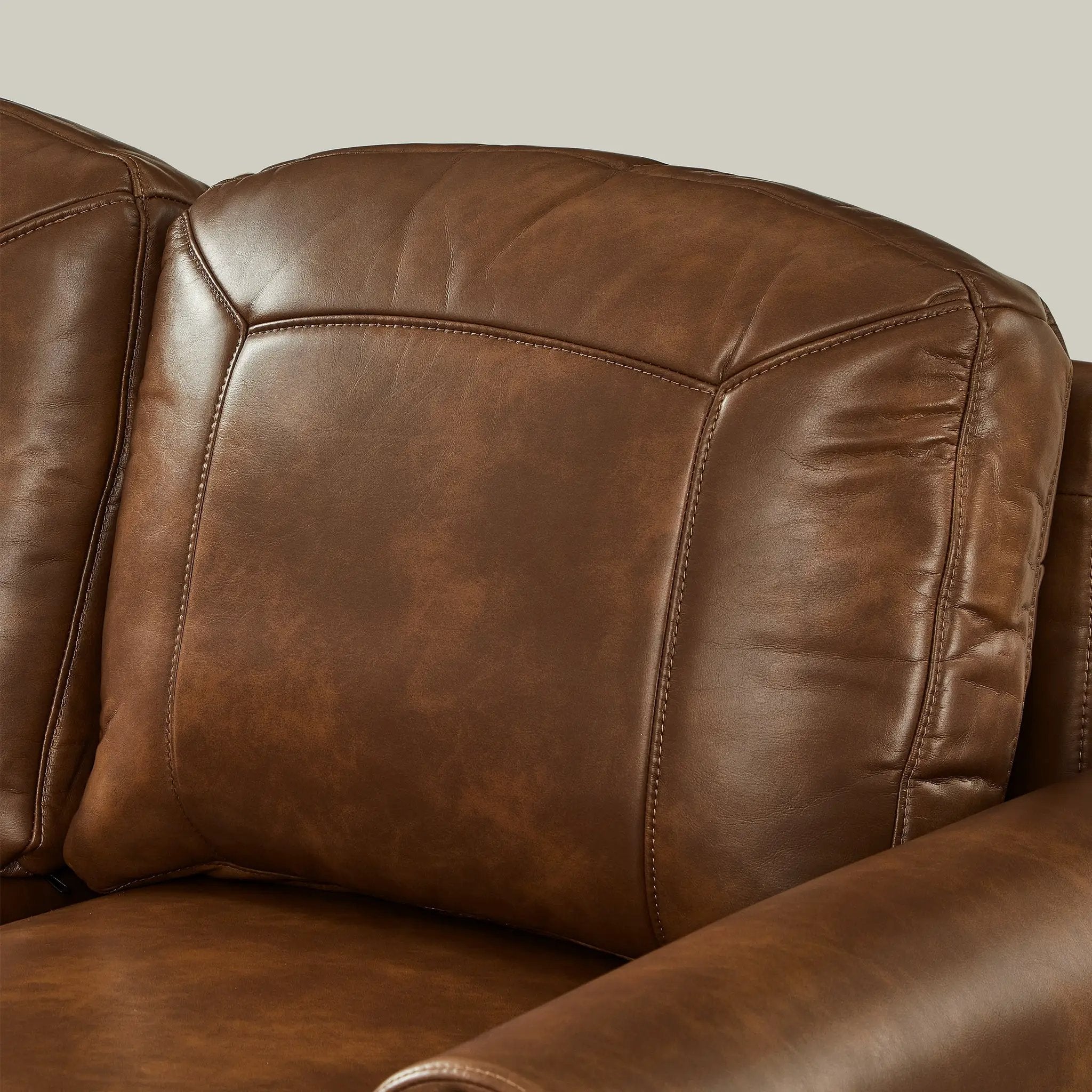 Breathable Faux Leather Sofa For Living Room by HouseOfZazla