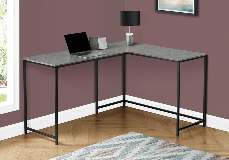 Contemporary L-Shaped Computer Desk for Home Office by HouseOfZazla