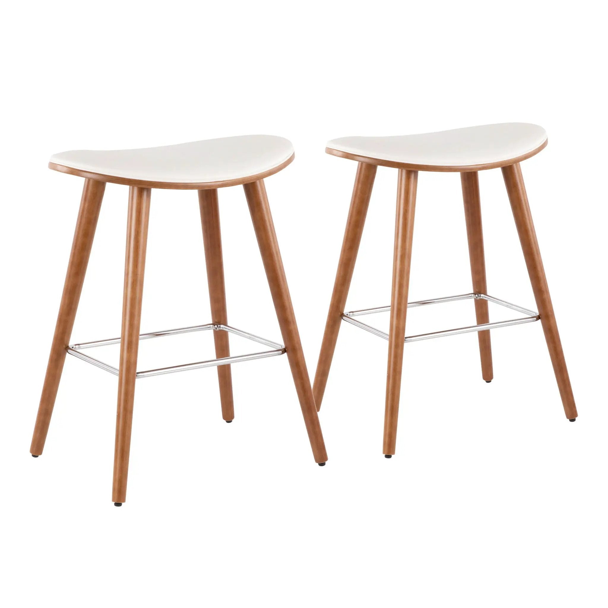 Saddle - Contemporary Counter Stool (Set of 2) by Unique Piece Furniture
