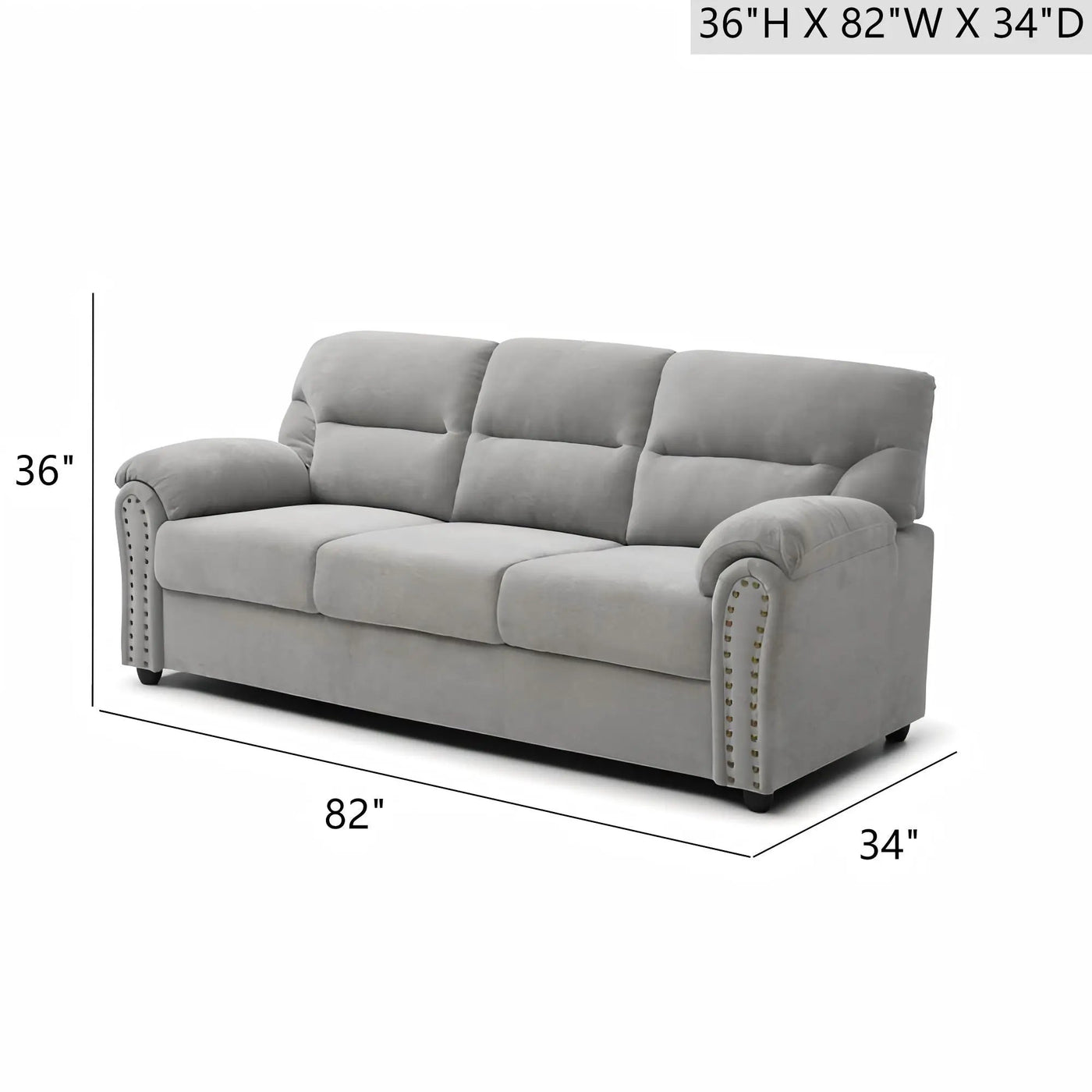 Hamilton - Sofa With Nailhead Trim by Unique Piece Furniture