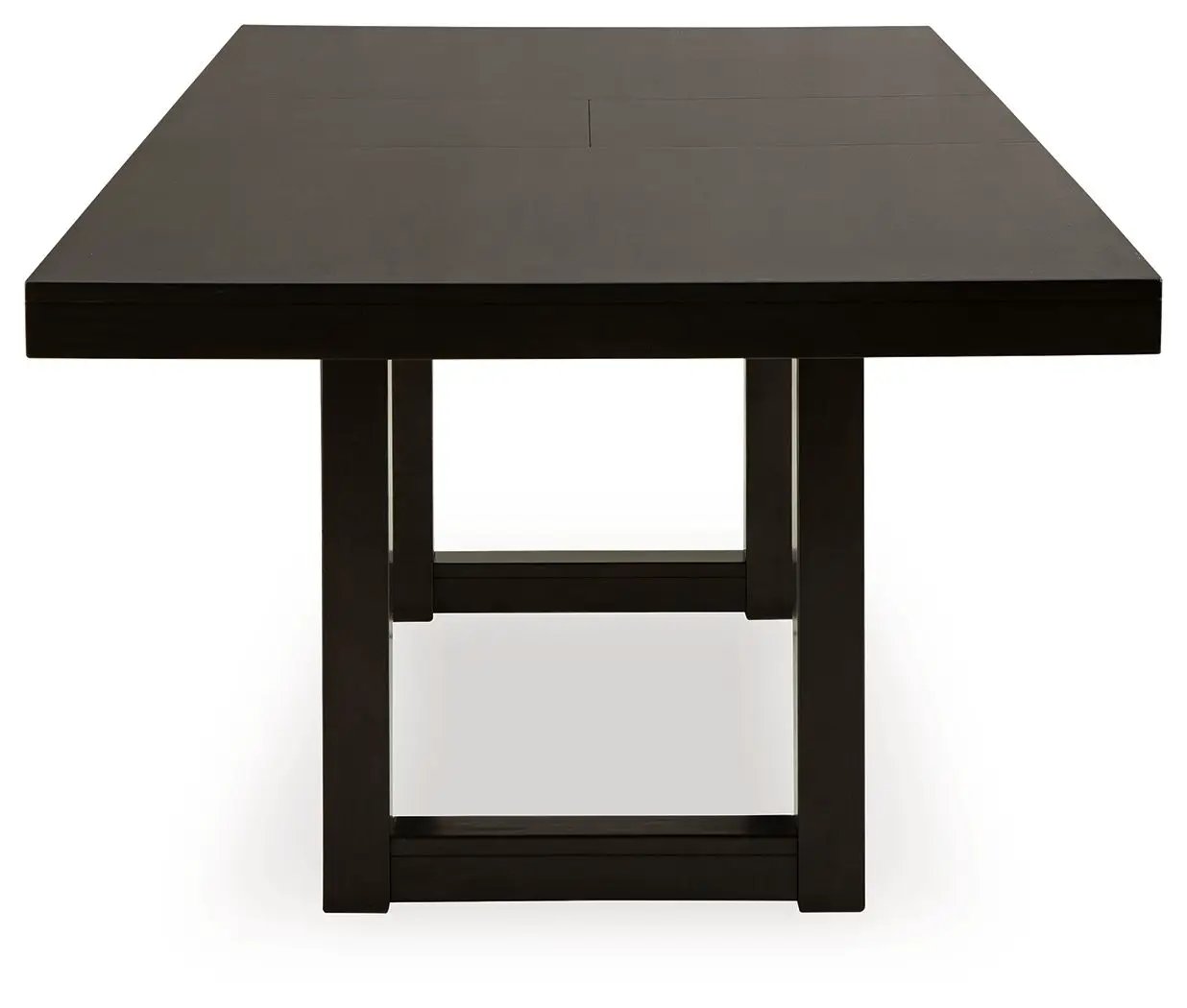 Neymorton - 7 Pc. - Rectangular Extension Table, 6 Side Chairs - Dark Grayish Brown by Unique Piece Furniture
