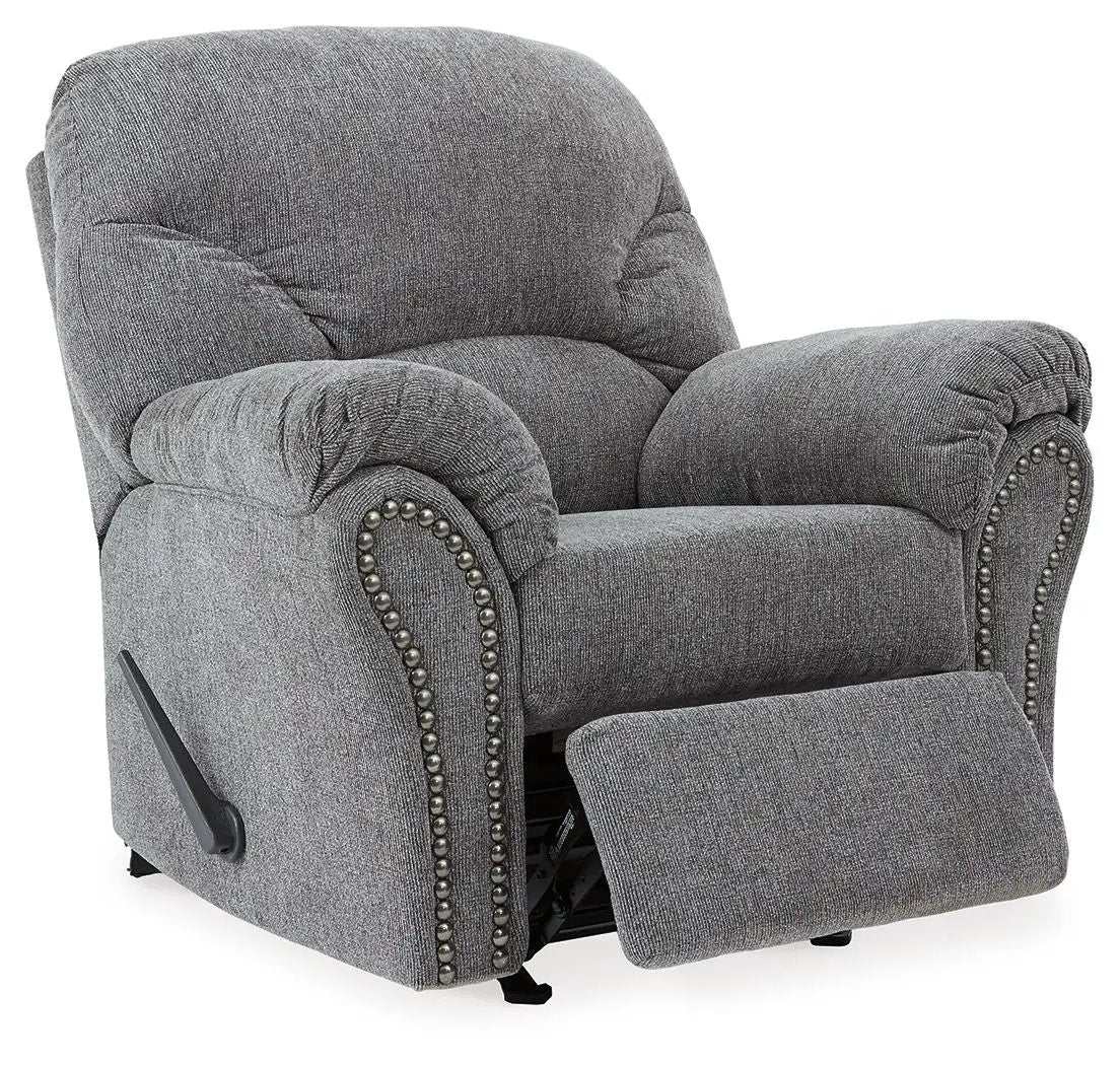 Allmaxx - Rocker Recliner - Pewter by Unique Piece Furniture