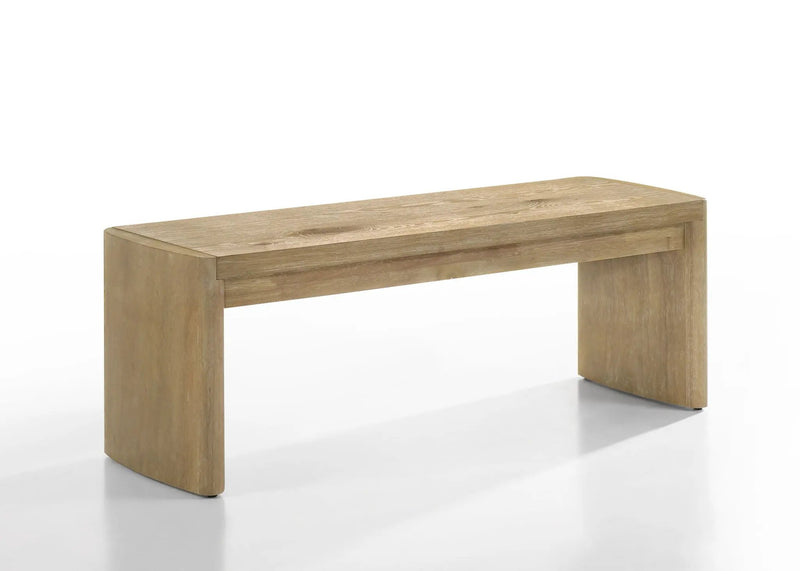 Magnus - Wide Dining Bench - Wooden Oak by HouseOfZazla