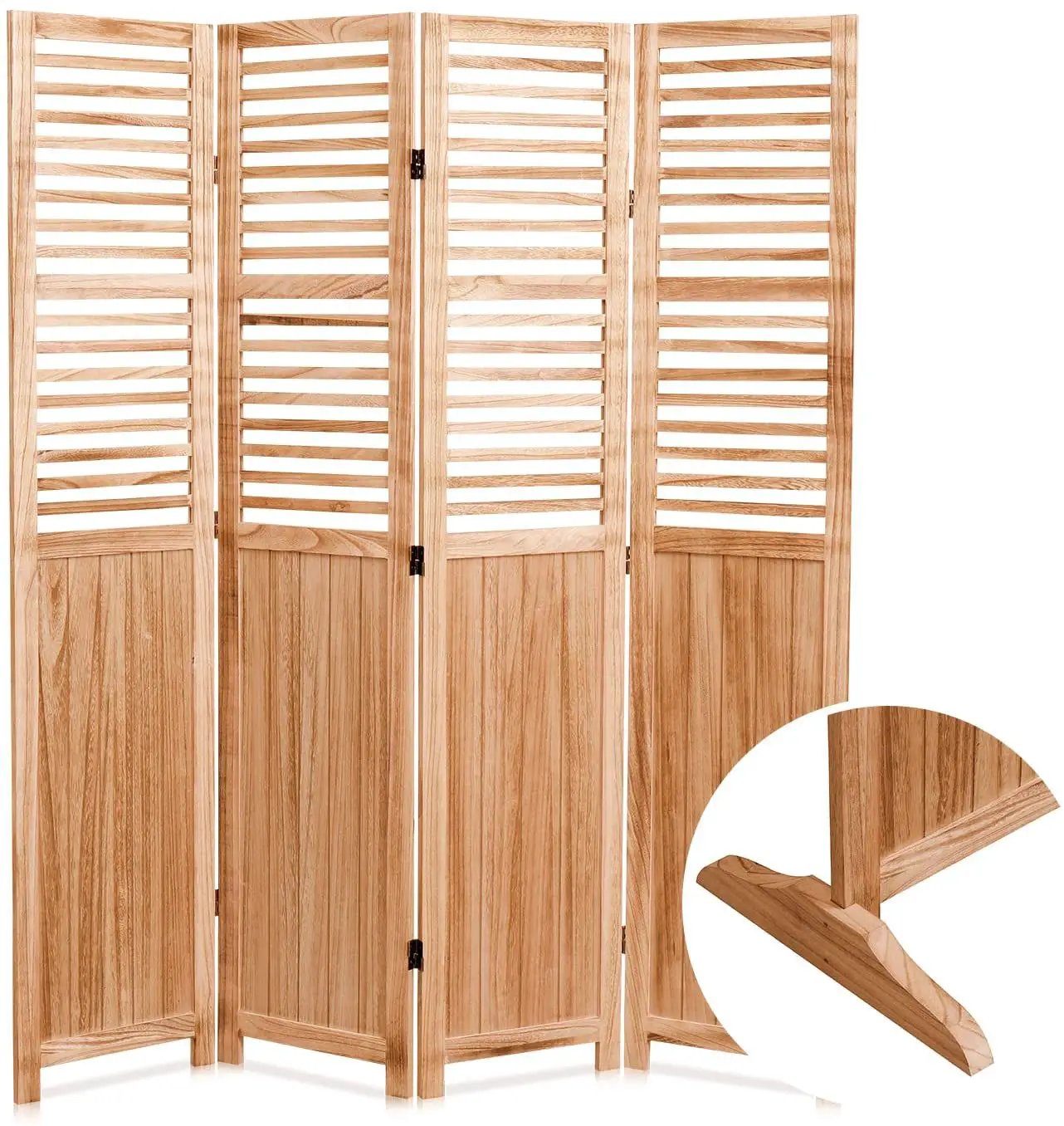 Expertly Designed Panel Folding Room Divider by HouseOfZazla