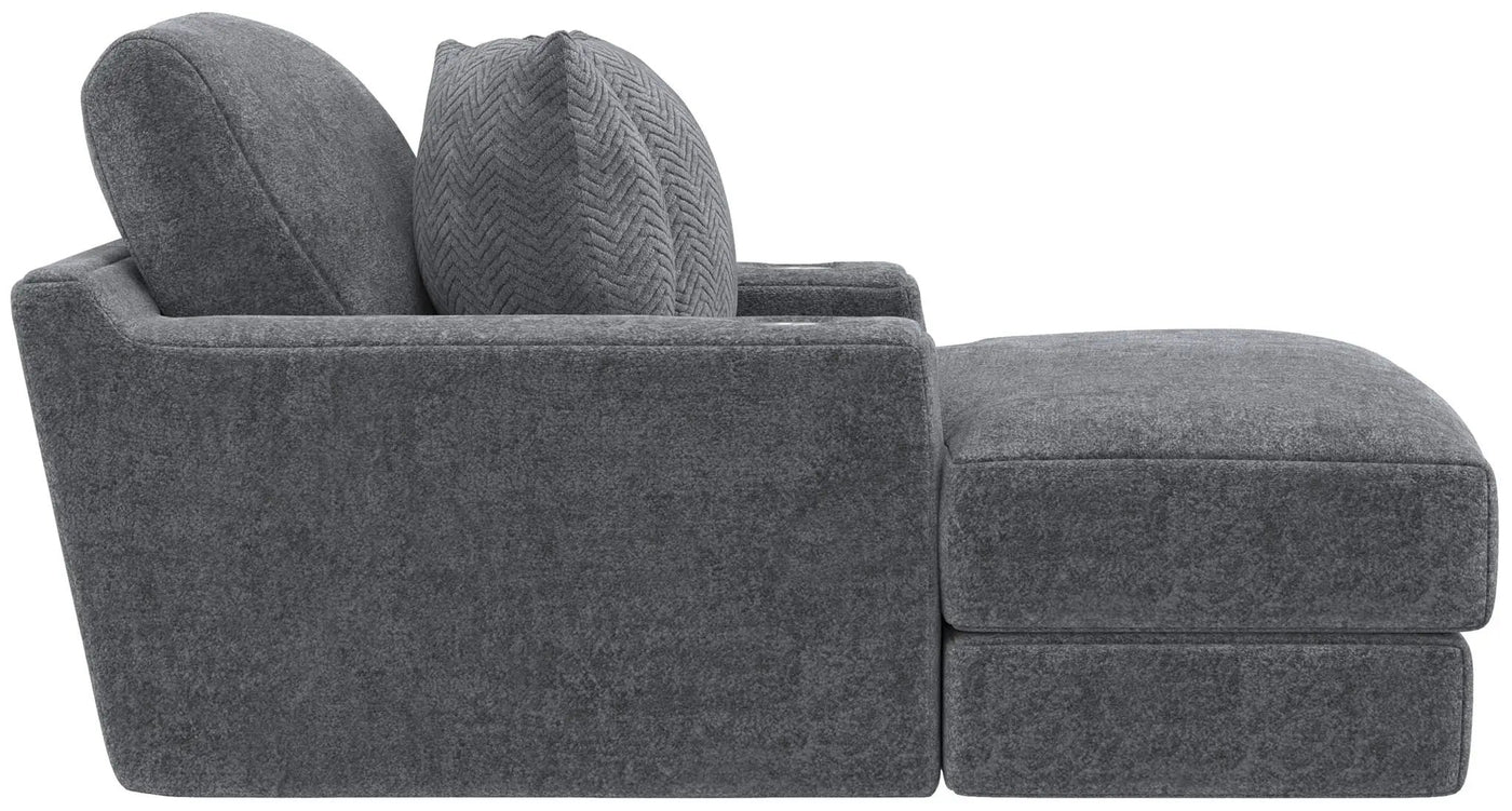 Cozy - Chaise With USB by Unique Piece Furniture