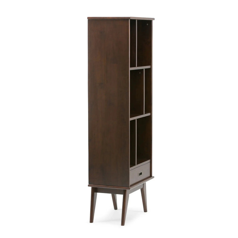 Draper - Mid Century Wide Bookcase And Storage Unit by HouseOfZazla
