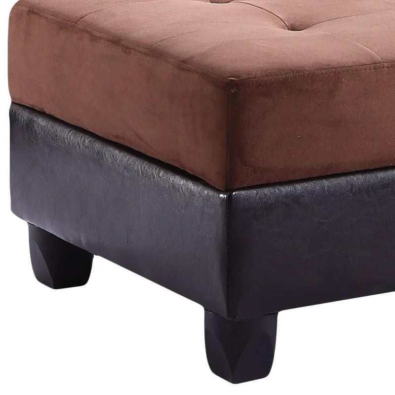 Stylish Storage Contemporary Ottoman by Unique Piece Furniture