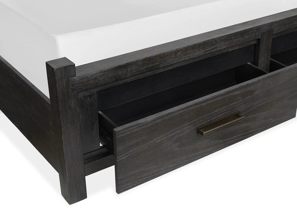 Plum Creek - Upholstered Panel Storage Bed, photo 14 of 18