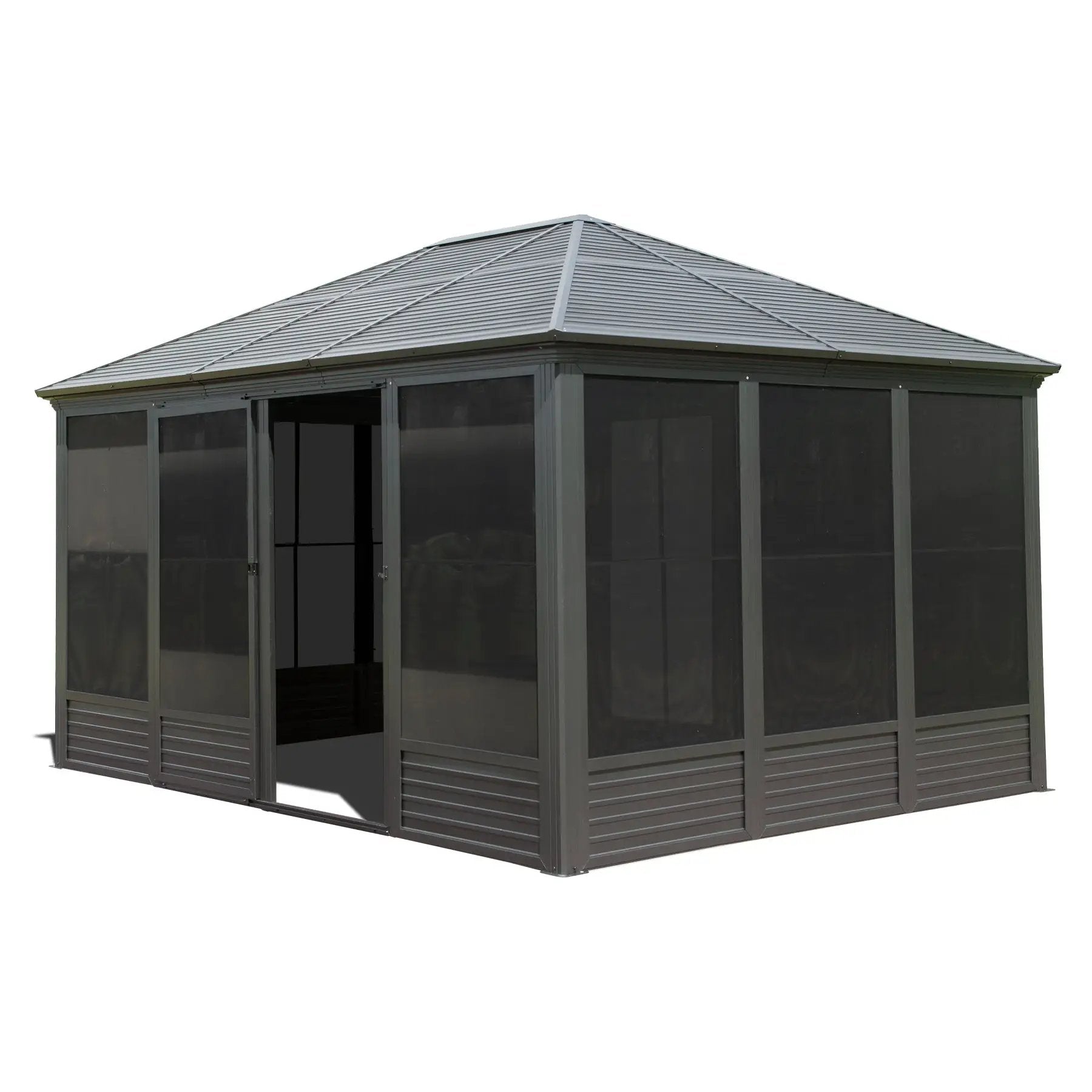 11.2x14.6FT Aluminum Hardtop Gazebo by HouseOfZazla