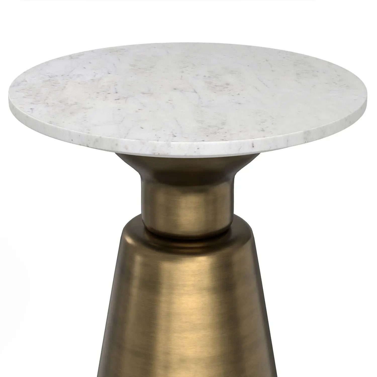 Leyla - Side Table - Antique Brass by HouseOfZazla