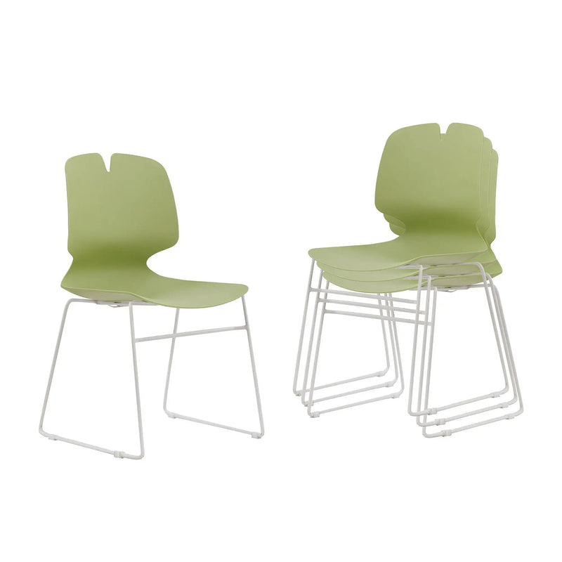 Modern Stacked Office Chairs (Set of 4) by Unique Piece Furniture